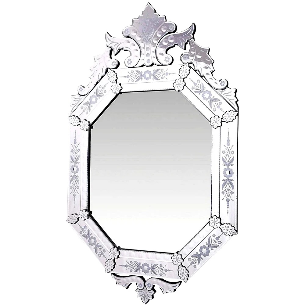 Crested Hexa Glam Mirror Crested Hexa Glam Mirror